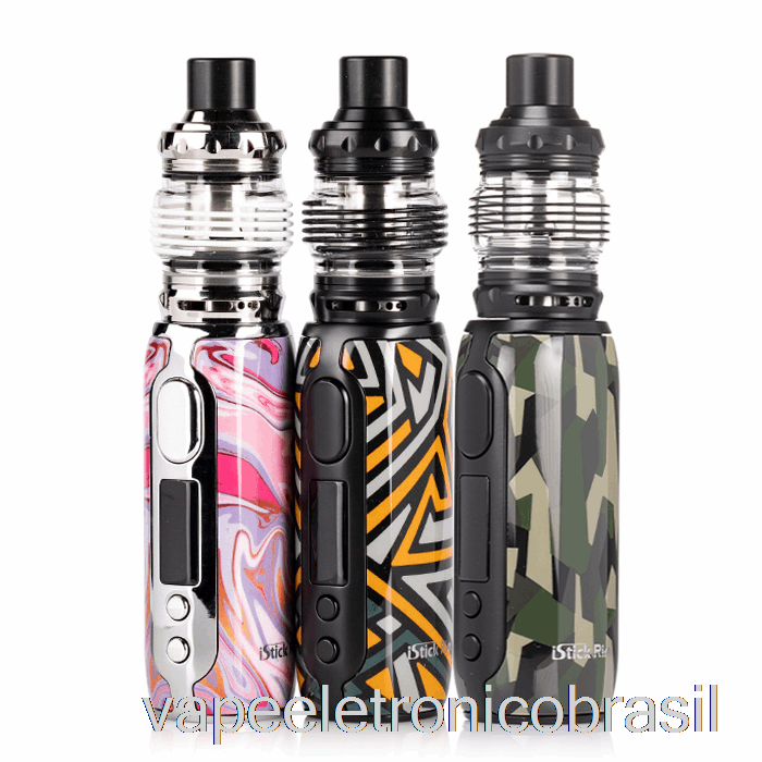 Vape Eletrônico Eleaf Istick Rim 80w Starter Kit E-green